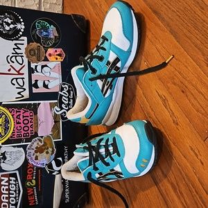 Gel Lyte III ASICS blue leather sneaker